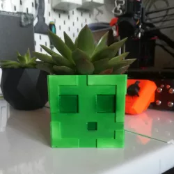 Minecraft Slime Pot