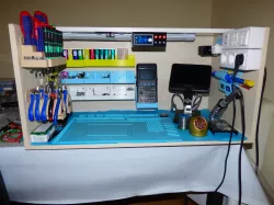 Mini portable electronics workshop