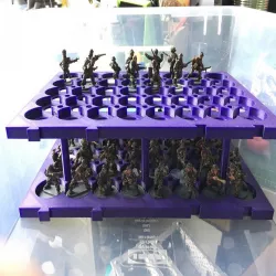 Miniature Figures Storage Tray fits SAMLA box stackable