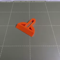 Minimalistic Heatbed Scraper / Spatula