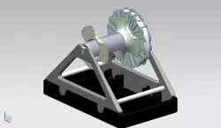 MMU2S spool holder stand for auto rewind spool holder