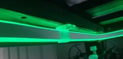 Neon LED Silicon Clip Mount