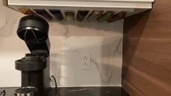 Nespresso Vertuo undercabinet capsule holder