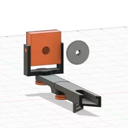 OctoPi Camera Bed Mount for i3MK3S+