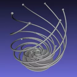 Openscad spirals
