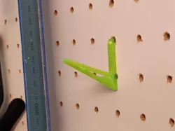 Pegboard hook 4mm