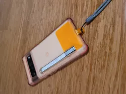 Phone Lanyard card attachment