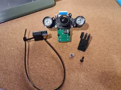 Pi Camera IR / HDMI Cable PCB Mount.