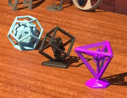 Platonic Solid's Sculpture's