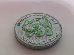 Pokemon Go Community Day #3 coin - Bulbasaur 