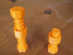 Print In Place Trapped Nut