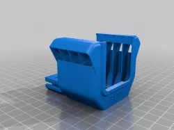 Prusa i3 MK3S Extruder Stepper Cooler Add-on (for 40x40 Fan)
