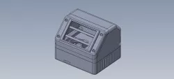 Prusa MK3 - Octoprint Raspberry Pi 3/3B+ Enclosure Scatola esterna per Pi, Display 3,5" e Step Down
