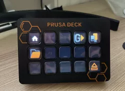 PrusaDeck MK.2 Stream Deck faceplate