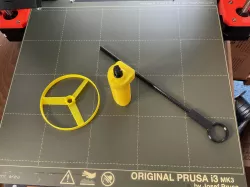 Pull Copter with grip to glue