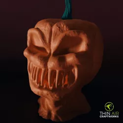 Pumpkin Goblin Candy Bowl (Support Free)
