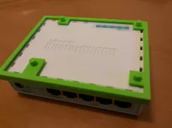 Raspberry PI stack mount for MikroTiK RouterBOARD