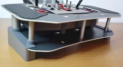 Riser stand for darkOne tray with FrSky X12S TX