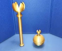 Scepter and Orb for Cosplay