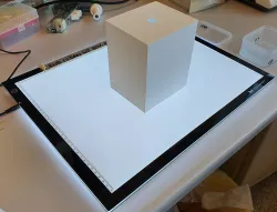 SDS-PAGE gel doc imager box for smartphones