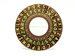 Shift Cipher Encoder/Decoder Ring