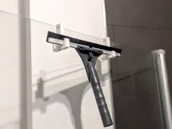 Shower door hook