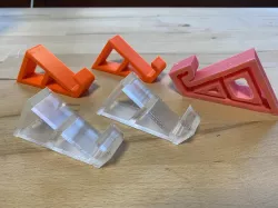 Silicone/Epoxy Mold for geometric stand for MacBook Pro