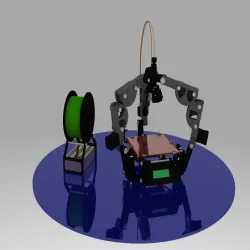 Simpson GUS construction based 3D printer