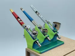 Single And Triple Airbrush Holder