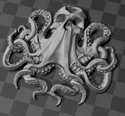 Skull Octopus