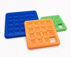 Sliding Number Puzzles - (print in place 15 puzzle)