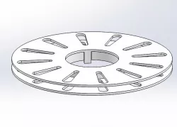 Spool for Flat Network Cable