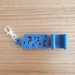 Star Wars keychain phone stand