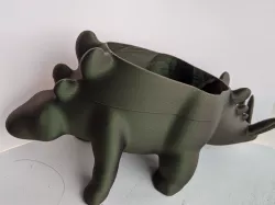 Stegosaurus Dinosaur Planter Pot