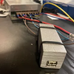 Step-down converter box