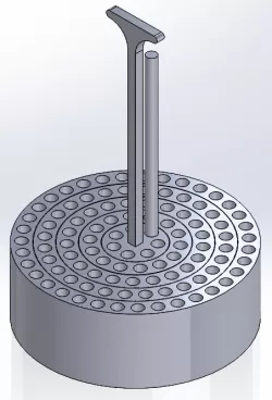 Telescoping Colored Pencil Holder