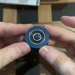 Test model for 608-zz / 608-2rs ball bearing inclusion