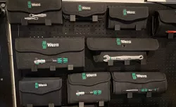 Tool pocket holder ( for example Wera Tool pockets )