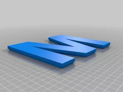 Top for M letter box