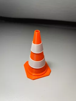 Traffic Cone Vase Mode