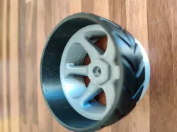 Tyre with smooth inner for gzumwalt car