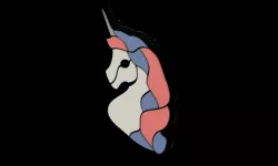 Unicorn Sun Catcher