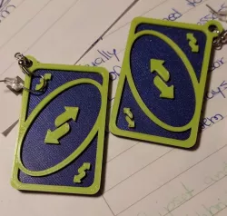 UNO Reverse Card - Keychain