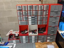 Various Size Stackable Resistor Storage Box