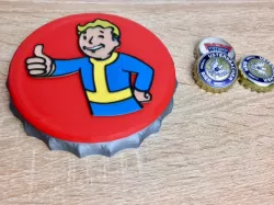 Vault boy bottle cap