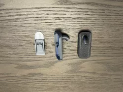 Wall hook for 3M Command strips (small)