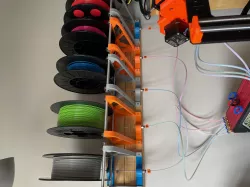 Wall mounted spool holder: MMU2S
