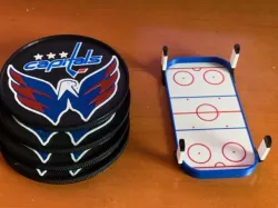 Washington Capitals Drink Coaster with Ice Rink Holder MMU