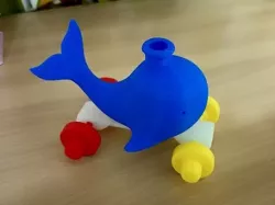 Whale air propelled Car