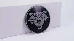 Witcher Cat School Logo Magnet